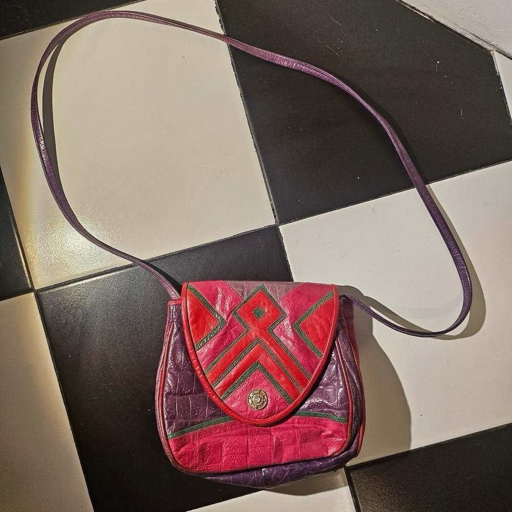 Colorful Vintage Hala Crossbody Bag for Women Shoulder Bag